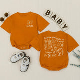 Personalized Space First Trip Around The Sun Baby Romper Custom 1st Birthday Outfit for Boy Astronaut Theme Soft Cotton Summer
