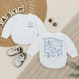 Personalized Space First Trip Around The Sun Baby Romper Custom 1st Birthday Outfit for Boy Astronaut Theme Soft Cotton Summer