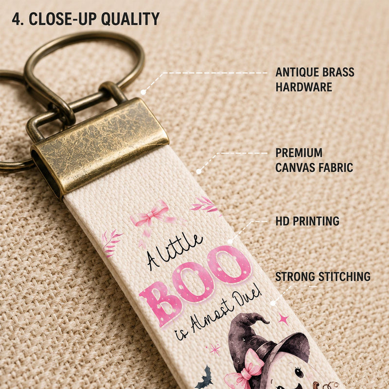 Pink Halloween Baby Shower Decor Kit with Little Boo Girl Banner and Balloon Favor Set for Cute Pastel Ghost Theme Celebration