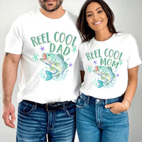 Reel Cool Family Fishing Shirts and O-Fish-Ally One Birthday Romper with Custom Name, Matching 1st Birthday Outfit for Boys or Girls