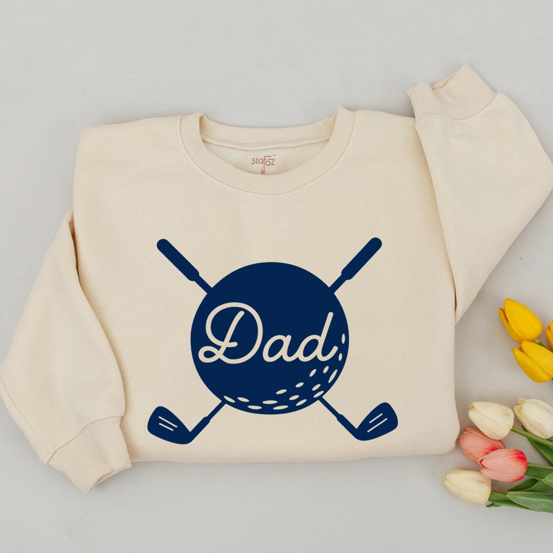 Rolling With My Dad Baby Romper and Golf Ball Dad Shirt, Matching Father Son Outfits for Father's Day or Family Photos