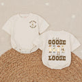 Silly Goose on the Loose Western Baby Romper Cute Cowboy Outfit for Toddlers, Southern-Inspired Gift for Baby Showers or Everyday Wear