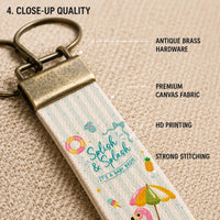 Splish and Splash Baby Shower Decor Kit Personalized Flamingo Banner Favor Bundle Summer Party Decorations Teal Pink Blue Theme
