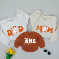 Spooky One Halloween Birthday Sweatshirt with Ghost Design, First Birthday Outfit, Toddler Matching Family Shirt, Cute Halloween Gift