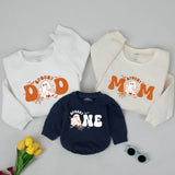 Spooky One Halloween Birthday Sweatshirt with Ghost Design, First Birthday Outfit, Toddler Matching Family Shirt, Cute Halloween Gift