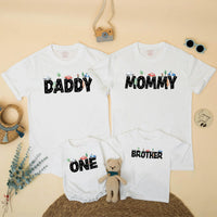 Transportation Birthday Family Matching Shirts for Mom Dad and Kids Custom Party Outfit Personalized Gift for Birthday Boy Celebration
