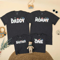Transportation Birthday Family Matching Shirts for Mom Dad and Kids Custom Party Outfit Personalized Gift for Birthday Boy Celebration