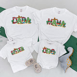 Uno Fiesta Birthday Shirt Matching Family Outfits Vibrant Mexican Design with Sombreros Cacti Maracas Personalized Baby Bodysuit