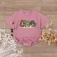 Uno Fiesta Birthday Shirt Matching Family Outfits Vibrant Mexican Design with Sombreros Cacti Maracas Personalized Baby Bodysuit