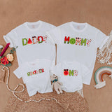 Watermelon Birthday Family Shirts Matching Summer Outfits for Toddler First Birthday Celebration Vibrant Fun Custom Names Cotton