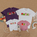 Watermelon Birthday Family Shirts Matching Summer Outfits for Toddler First Birthday Celebration Vibrant Fun Custom Names Cotton